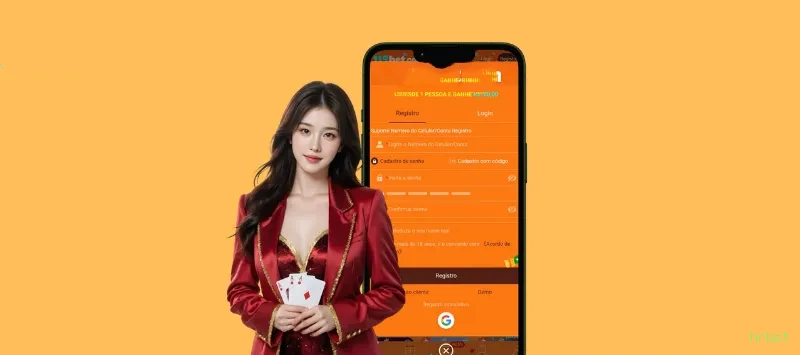 Aplicativo móvel hrbet para iOS e Android